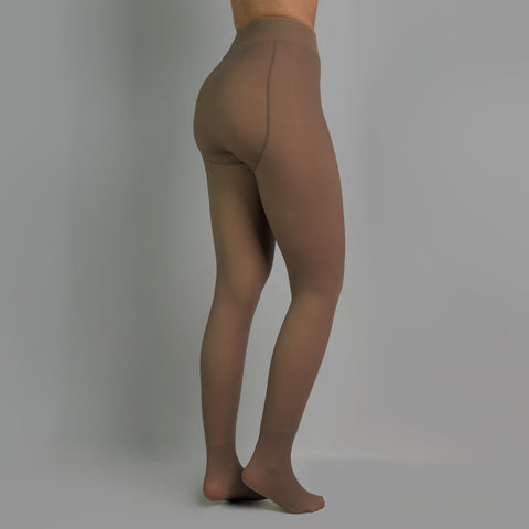 LEGGS® - COFFEE FLEECE LINED TIGHTS